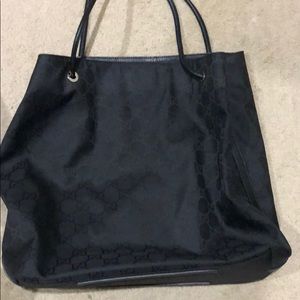 Preloved GUCCI 257271 XL GIFFORD NYLON SHOPPER